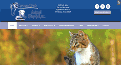 Desktop Screenshot of cypresscreekanimalhospital.com